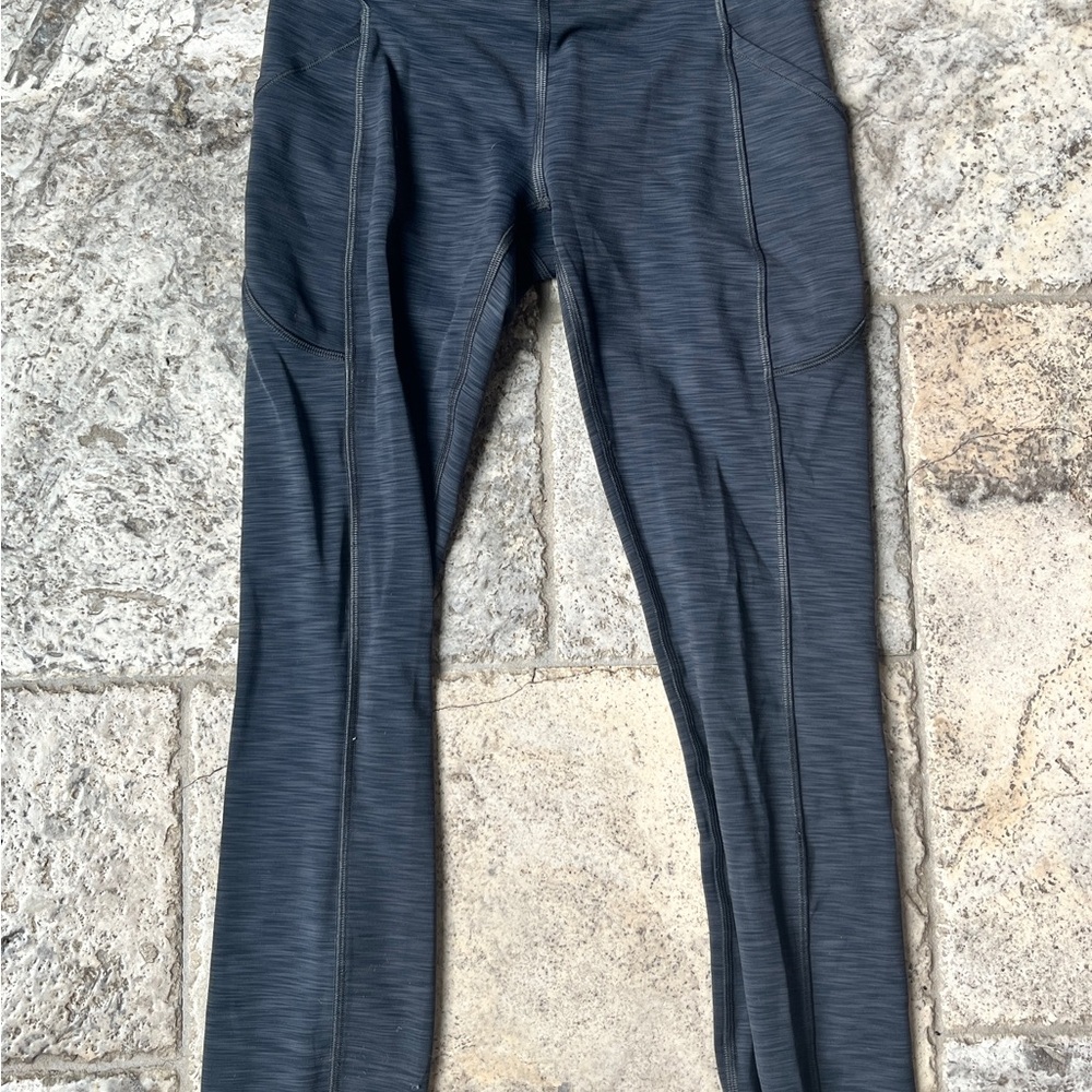 Lululemon Athletica Heathered Gray Leggings